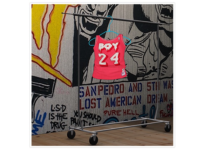 BOY. "YOUTH" Jersey. "RED!"