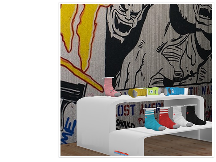 BOY. "GRAPHIC" Socks. FATPACK!