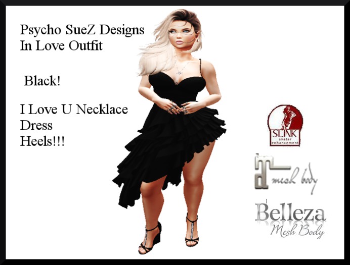 PSD! In Love Outfit Black