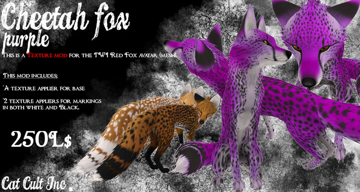 Cheetah Fox Purple MOD