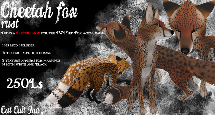 Cheetah Fox Rust MOD