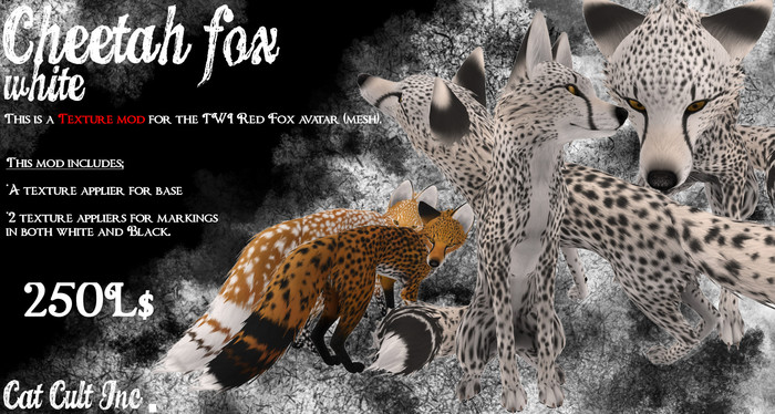 Cheetah Fox White MOD