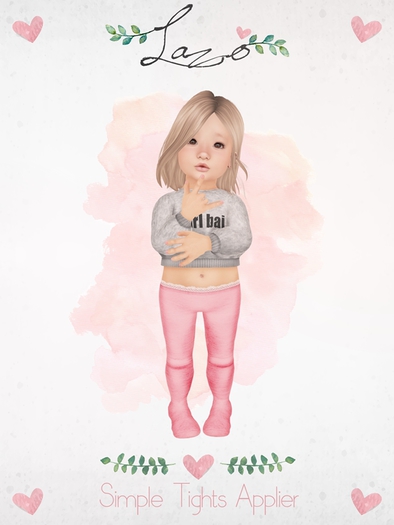 ~LaZo - Simple Tights - FATPACK