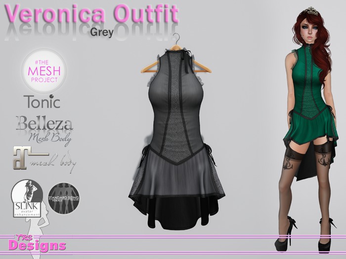 Veronica Outfit Grey