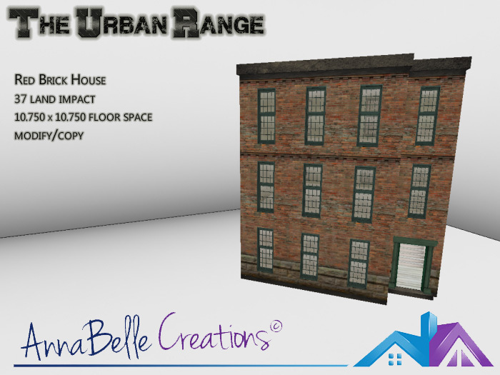 Annabelle Creations - The Urban Range - Red Brick House BOX