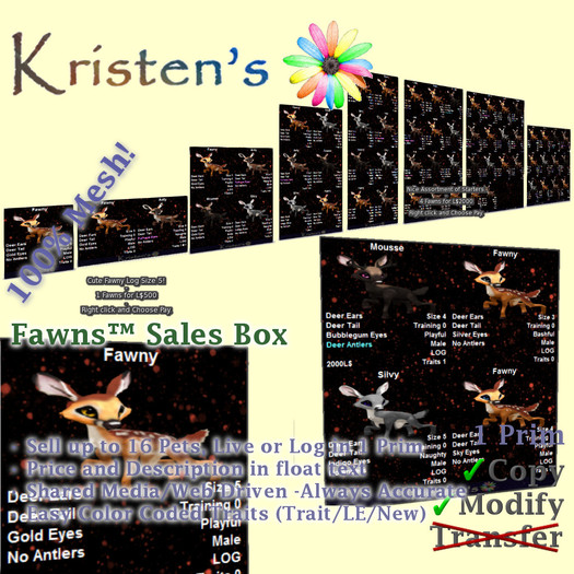 Kristen's @ - Fawns Media Sales Box