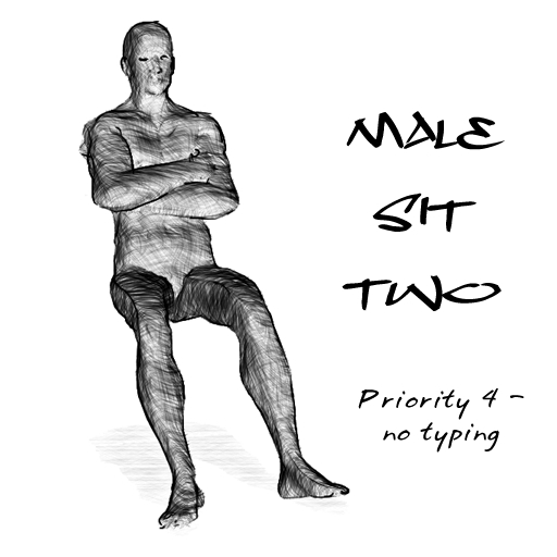 male sit 2 no typing