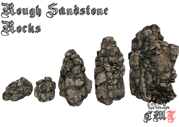 Worlds End - HD Cliff Rocks - Rough Sandstone