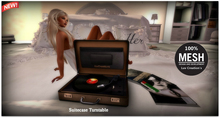 Luv Creation's -Suitcase Turntable George Michael Mesh (Box)