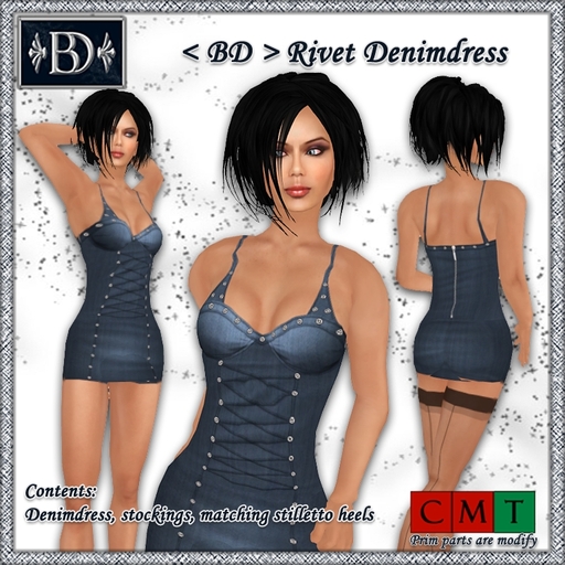 < BD > Rivet Denimdress (Transfer)