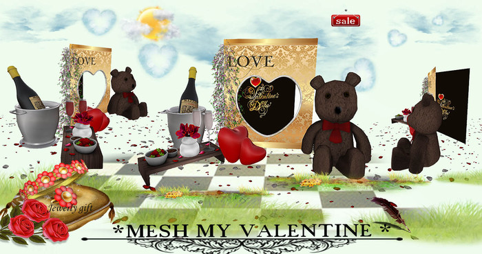 *MESH MY VALENTINE *(modify&trasfert) v. 01