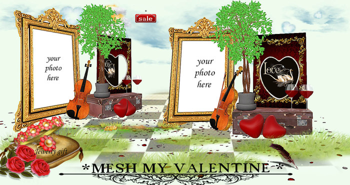 *MESH MY VALENTINE *(modify&trasfert) v. 08