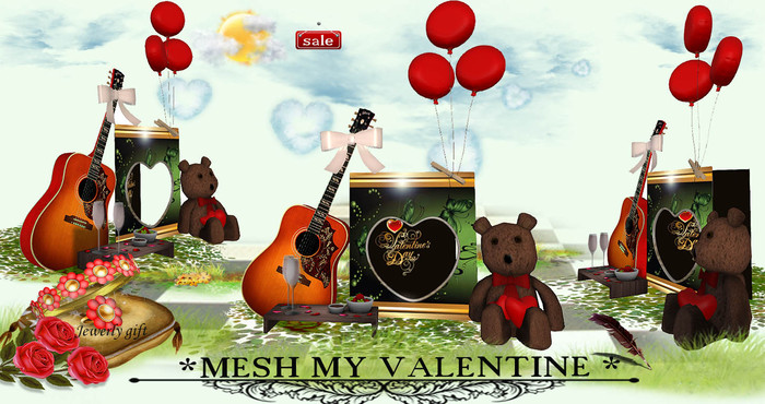*MESH MY VALENTINE *(modify&trasfert) v. 10