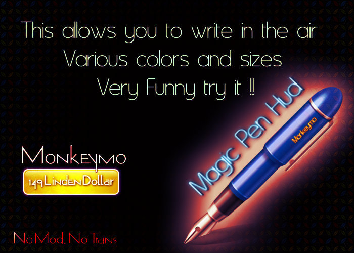 Magic Pen Hud - Monkeymo