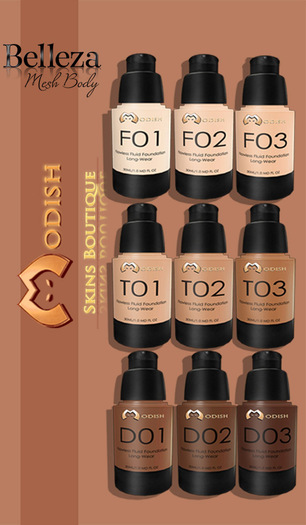 ::Modish:: Belleza 2016Body Skin HUD