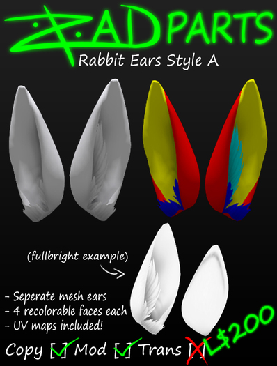 [ZAD] Rabbit Ears Style A