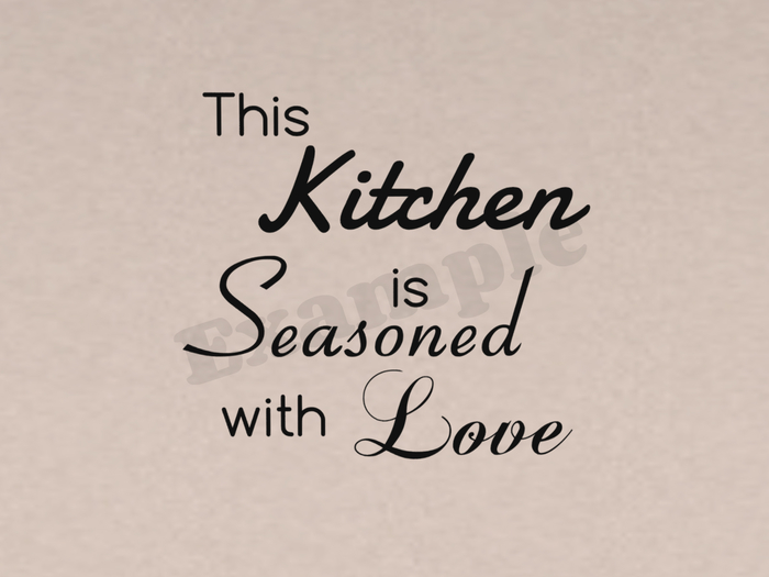 Kitchen Seasoned with Love