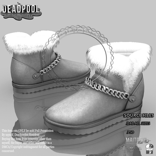 !! DEMO!!LITTLE FUR BOOT SLINK RIGHT