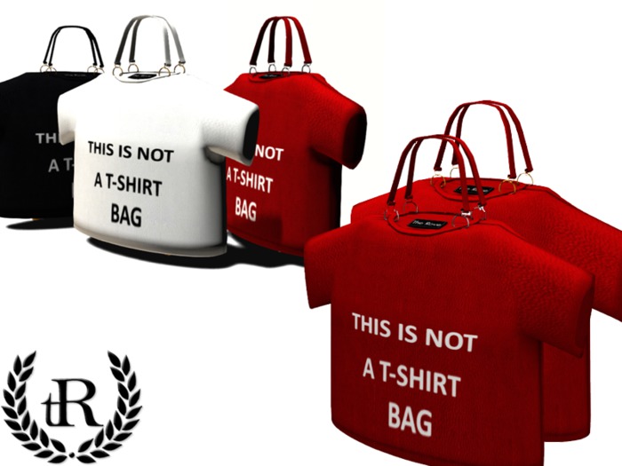 The Rove - T shirt bag - Red