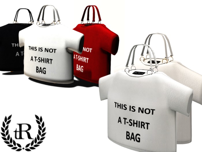 The Rove - T shirt bag - White