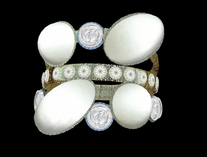 Pearl & Diamond Silver Ring
