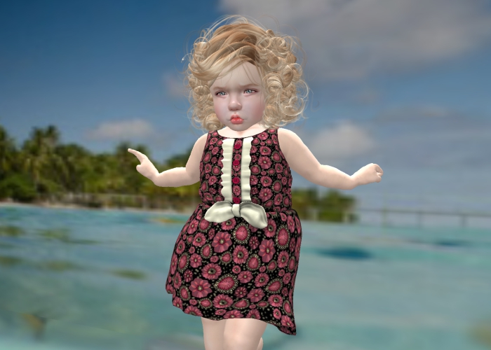 [K&D] Flower Dress (W.R) - BOXED