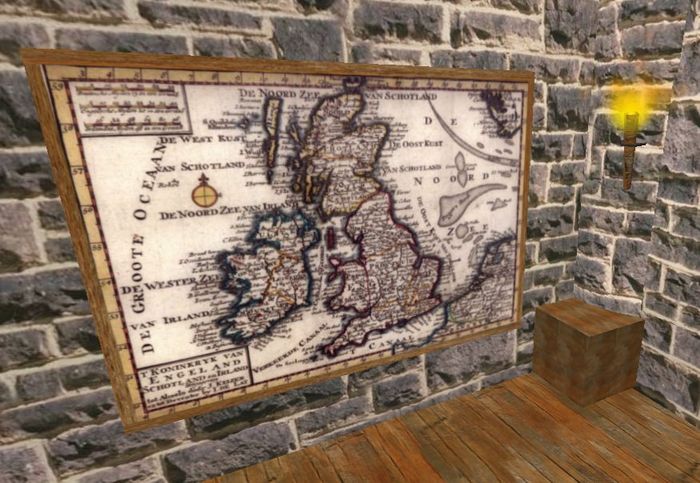 Antique Map Britain 1740