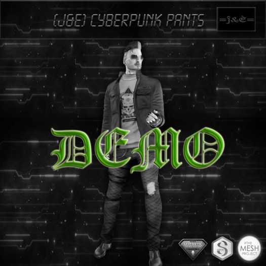 DEMO_[J&E] CyberPunk Pants