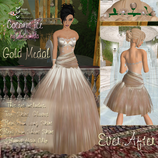 Ever After Gown ~ Gold Medal (boxed)