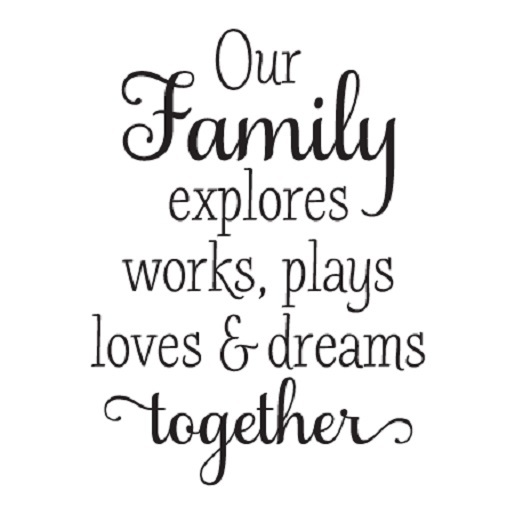{Q-Essentials}Explore, Work and Play Wall Decal