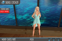Sirius Design Wrap Dress Mint Boxed V2