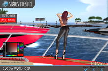 Sirius Design Cross Wrap Top For FITMESH Boxed