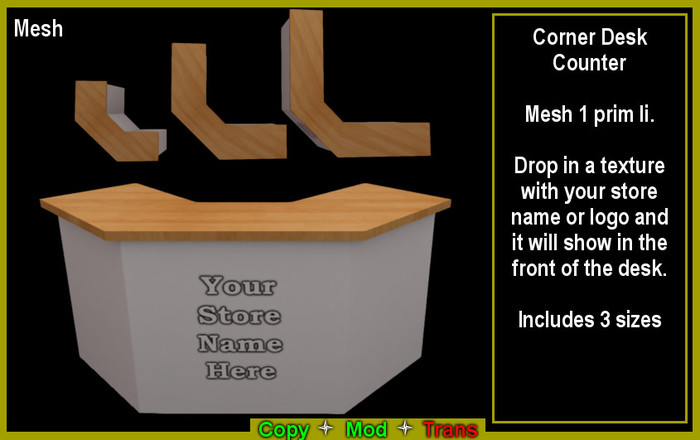 Corner Desk (boxed)