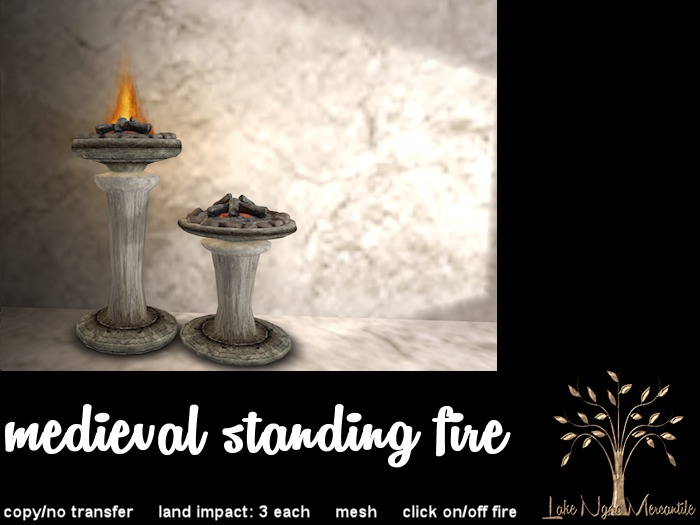 Medieval standing fire [grey]