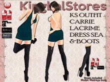 250 KS OUTFIT CARRIE LACRIME DRESS SEA&BOOTS