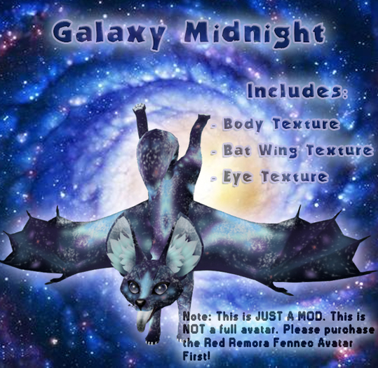 Red Remora Fennec Galaxy Midnight Mod