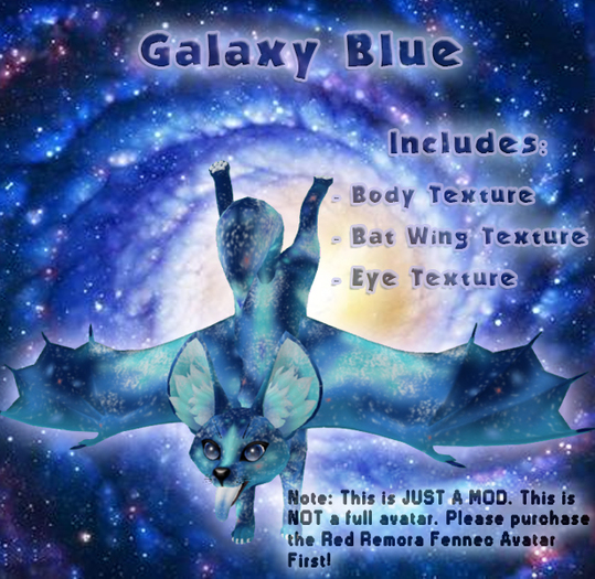 [WP]Red Remora Fennec Galaxy Blue Mod
