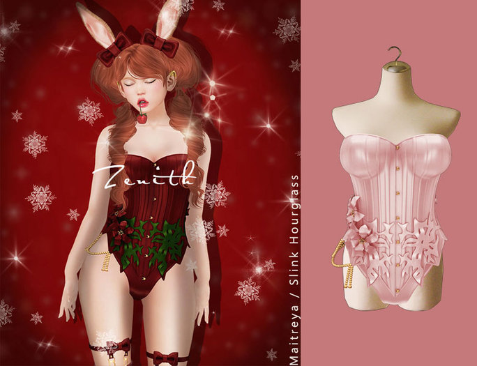 *The Mystic* Gothic Flower Corset (Pink)
