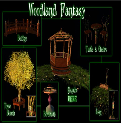 :.WS.: "Woodland Fantasy"  Tree Bench