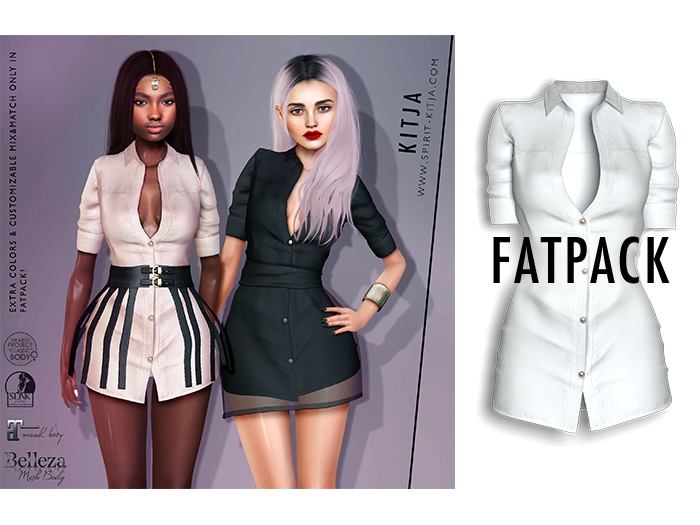KITJA - Fam Shirt Dress FATPACK HUD [MIX&MATCH+]