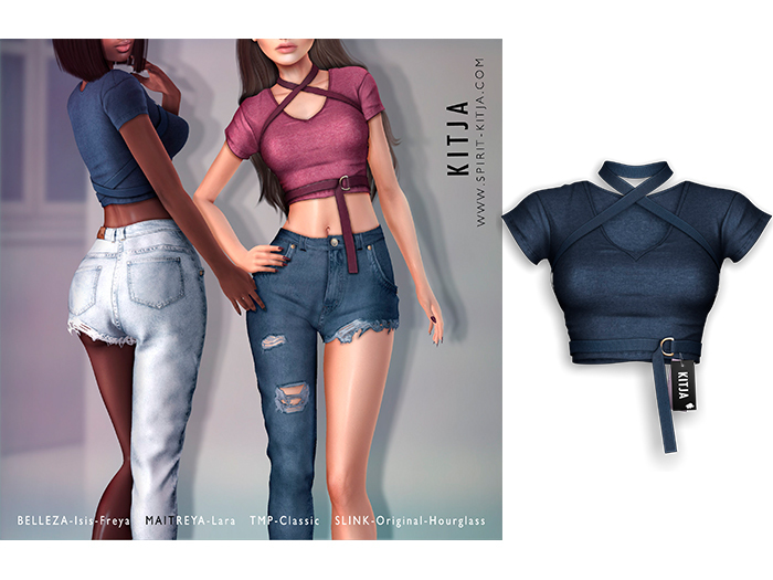 KITJA - Tessa Top NAVY