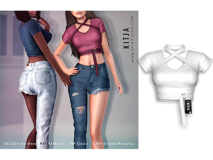 KITJA - Tessa Top WHITE