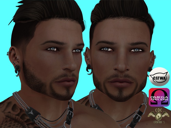 .::CDC Catwa/Omega Beard Tintable CS03 **