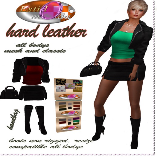 M.U HARD LEATHER BLACK UNPACKER