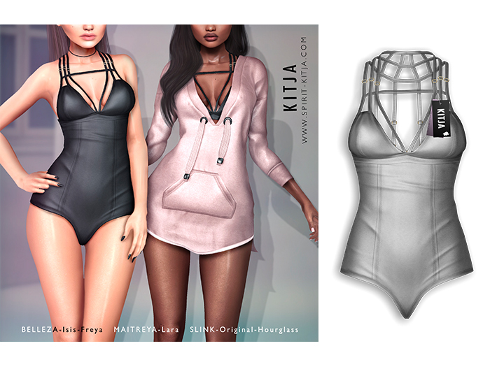 KITJA - Fiona Bodysuit GREY