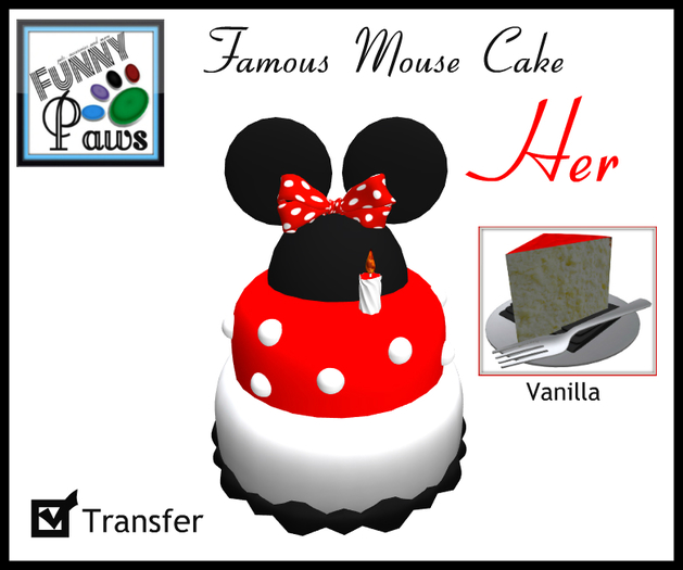 ~FP@ws! Famous Mouse Cake Her