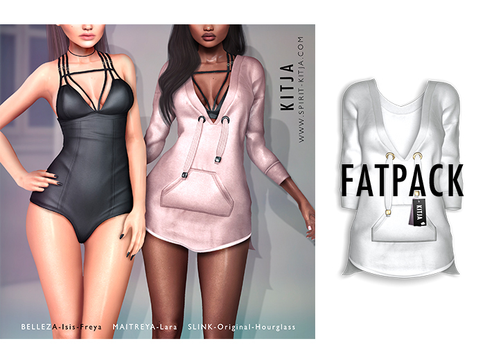 KITJA - Fiona Sweatdress FATPACK HUD [MIX&MATCH+]