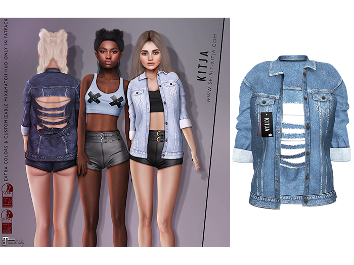 KITJA - Catty Jacket BLUE