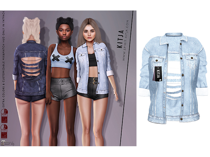 KITJA - Catty Jacket L.BLUE