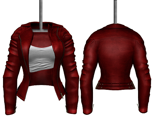 DE Designs - Lena Jacket/Top - Red